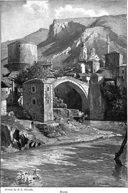 Stari most (crtež E.C. Peixotto) 1902