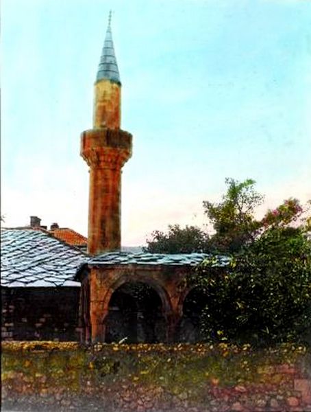 Džamija Ćose Jahjina - turbe prije prenošenja (Leo Wehrli) 1936